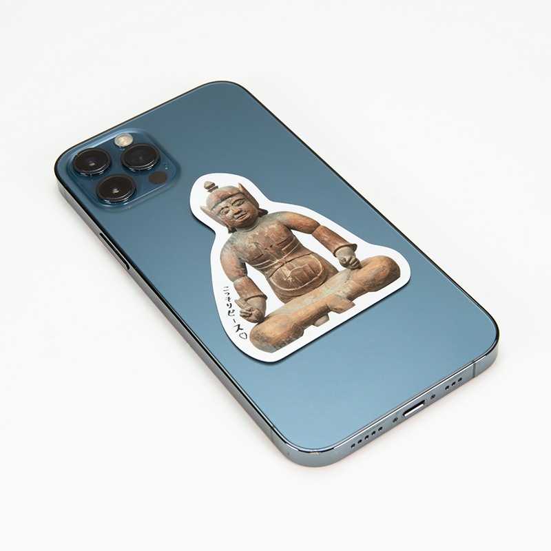 おしゃべりステッカー：木造 大将軍神坐像