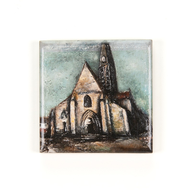 アートマグネット：佐伯祐三《教会》