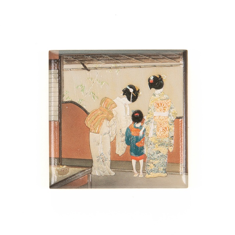 アートマグネット：北野恒富《宵宮の雨》