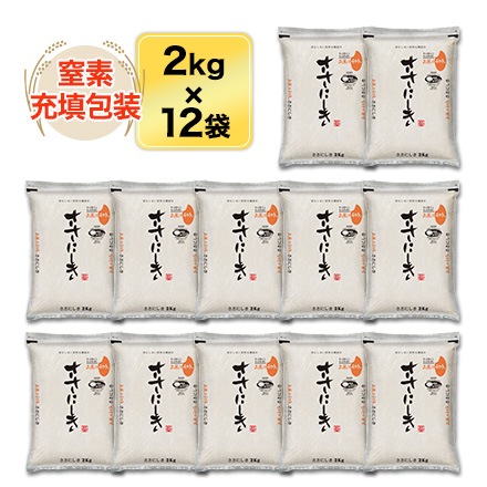 令和5年(2023年)産 山形県庄内産 ササニシキ 24kg(2kg×12袋)【白米のみ  
