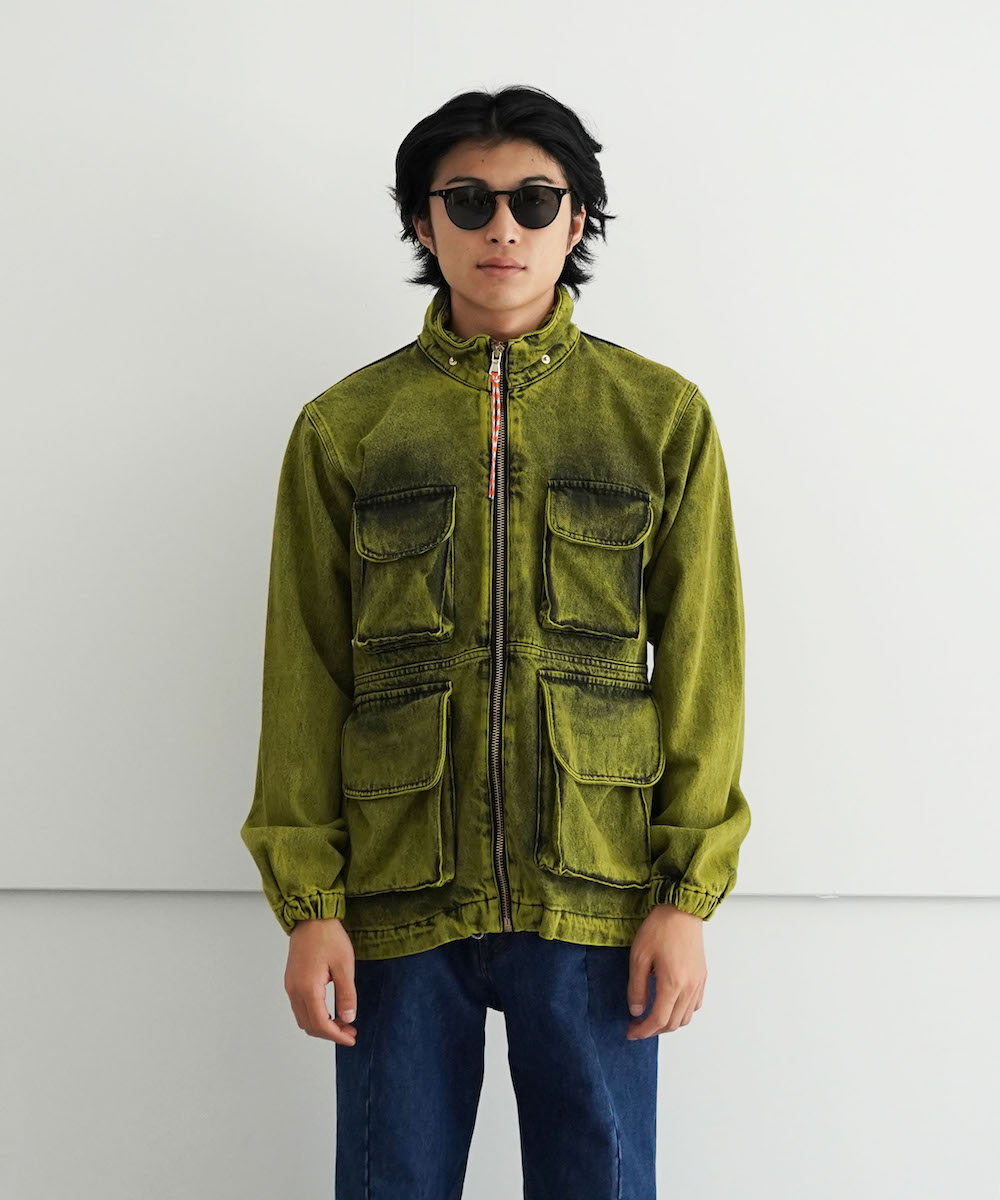 ARIES Denim Cargo Jacket \