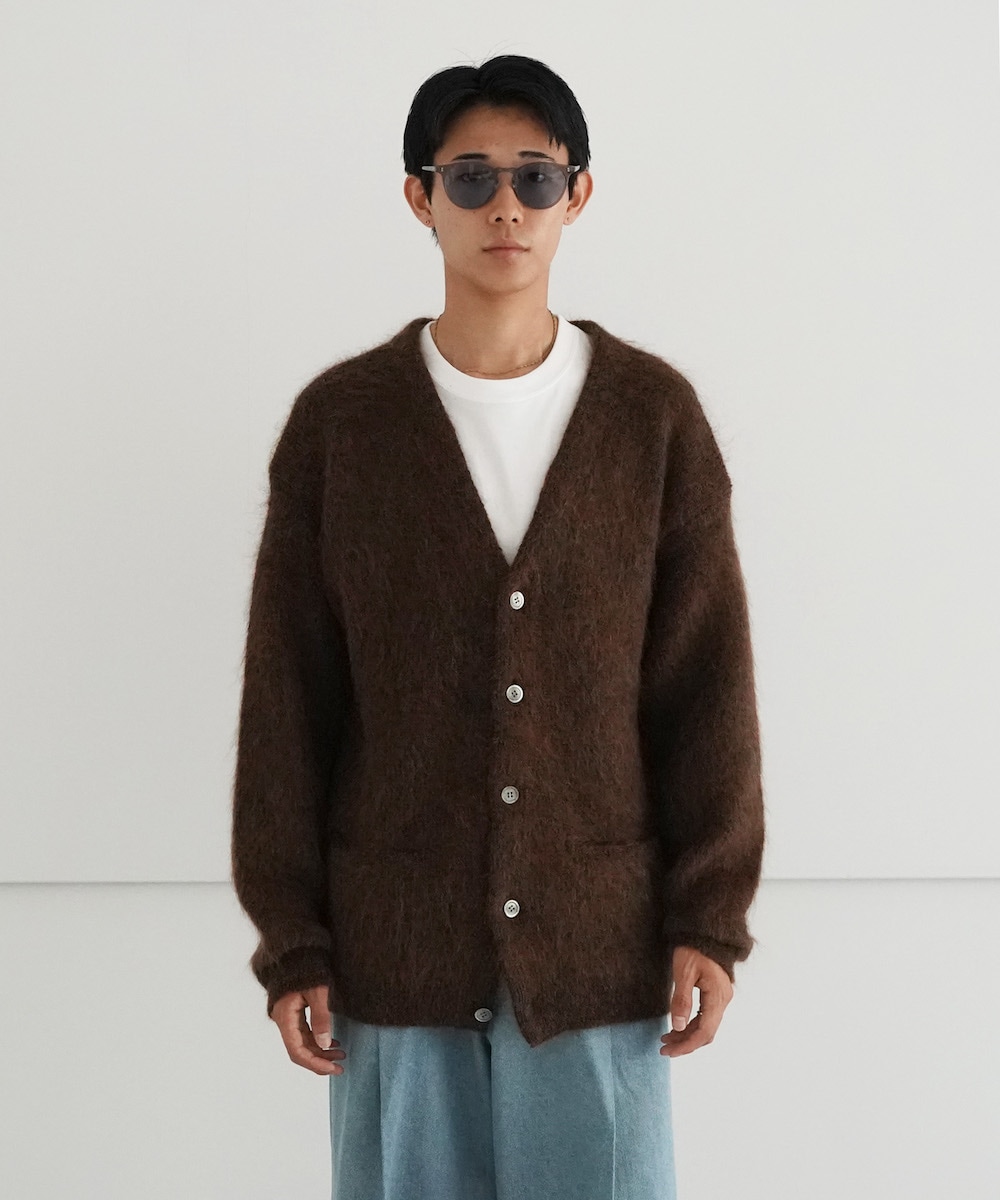 UNUSED 7G Mohair Cardigan \