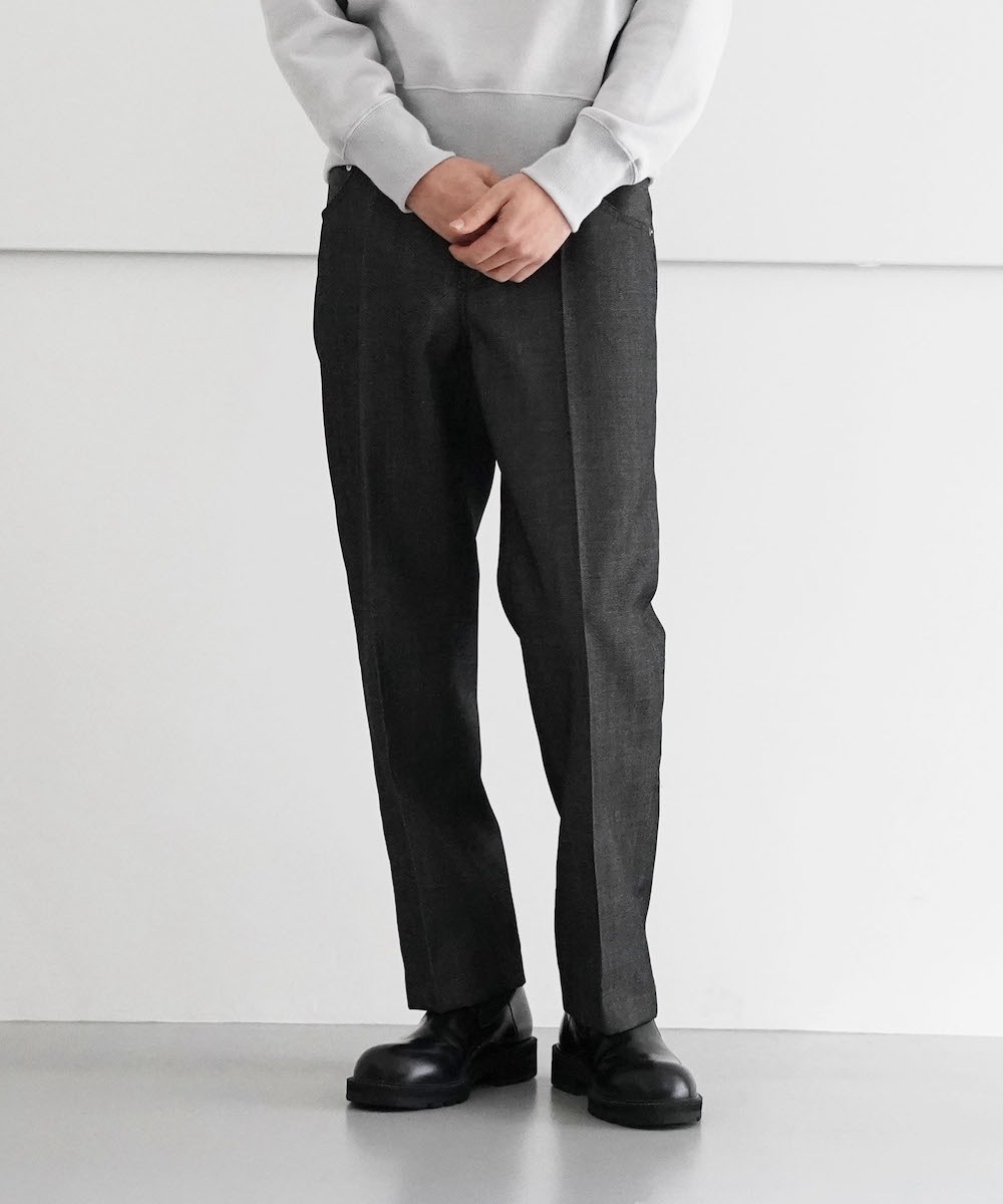 NEONSIGN Loose Denim Pants v1.2 Black neon sign color crash denim