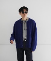 SOLD OUTۡEXCLUSIVETTT MSW POLO CARDIGAN "blue"