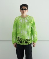 TTT MSW Spider handmade knit "green"
