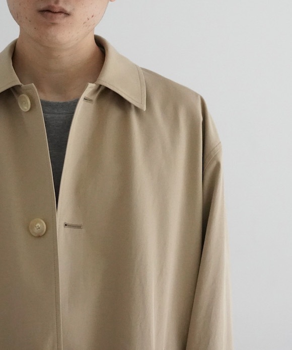 在庫品 AULAREE finx hard twist gabardine jacket lagoa.pb.gov.br