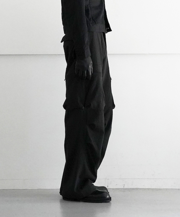 Kaiko save 2 washed blackトレーニングパンツ KAIKO save#2 Washed