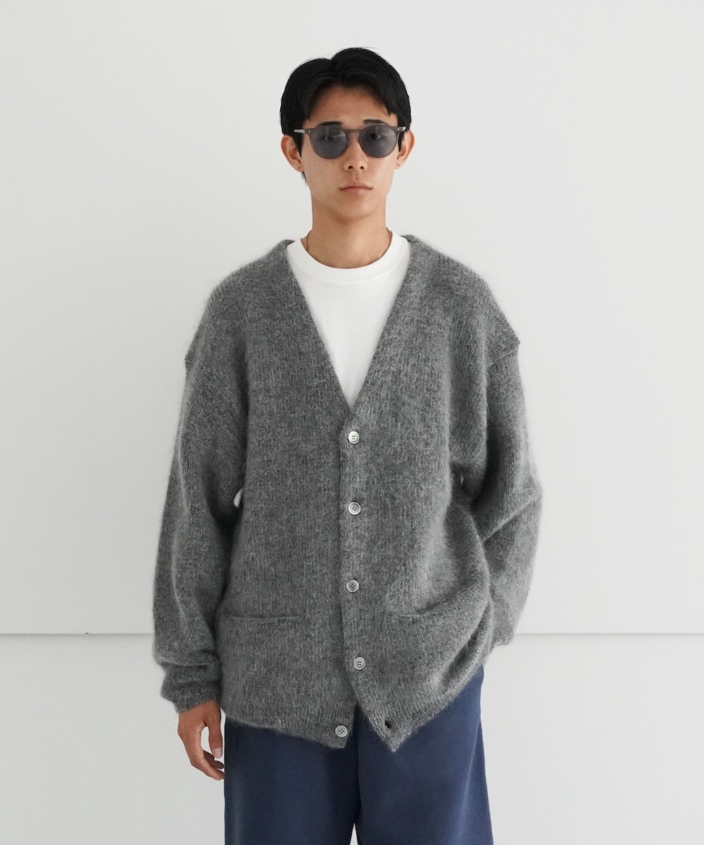 UNUSED 7G Mohair Cardigan \