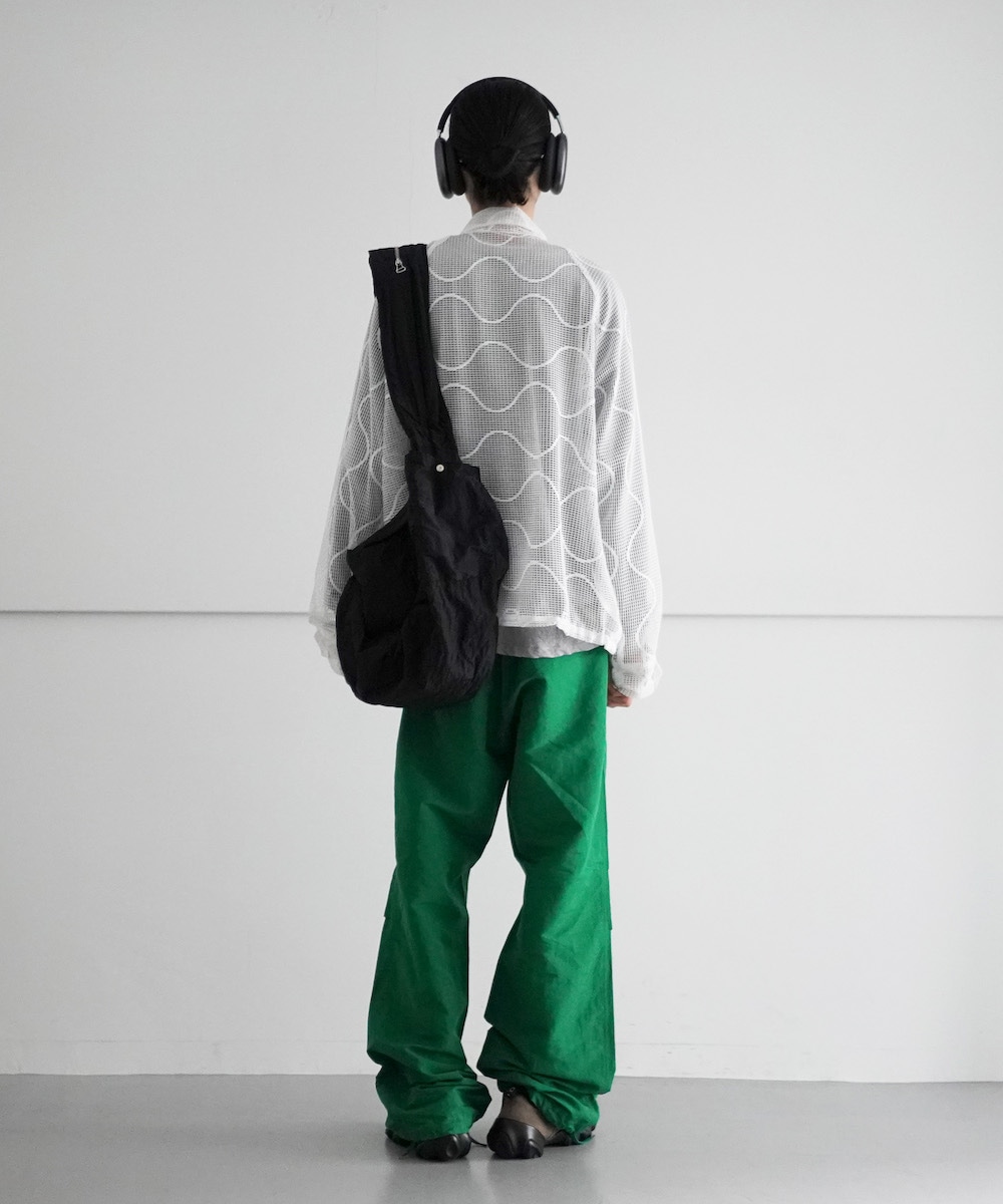 トップス UNUSED Gourd pattern mesh dog ear jacket UNUSED Gourd pattern mesh dog ear jacket