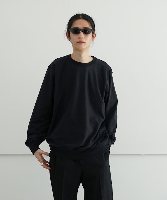 専用22aw AURALEE ELASTIC HIGH GAUGE SWEAT