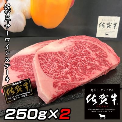 佐賀牛サーロインステーキ250ｇ×2