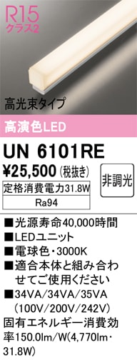 UN6101RELED˥åȡ1200«סʹ鿧Ra94˾ϡ31.8W١3000Kŵ忧ˡĴࡧĴ