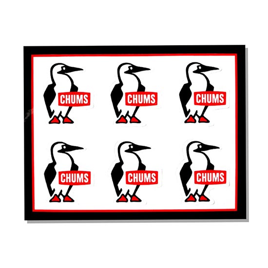チャムス ステッカーブービーバードミニ CH62-1621 Sticker Booby Bird Mini ステッカー
