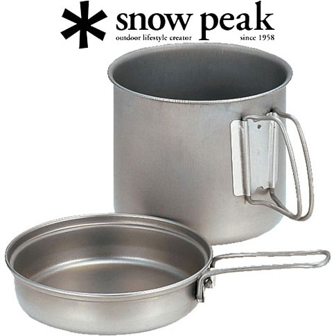 【安心のアフターサービス】スノーピーク ソロクッカー SCS-008 トレック（900） ソロクッカー フライパン 深型クッカー 1人用クッカー