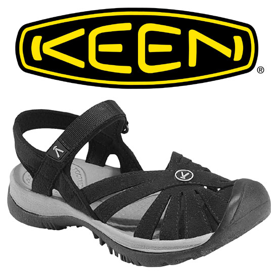 キーン ローズサンダル KEENWrosesandal レディース/女性用 Rose Sandal 1008783 Black/Neutral Gray