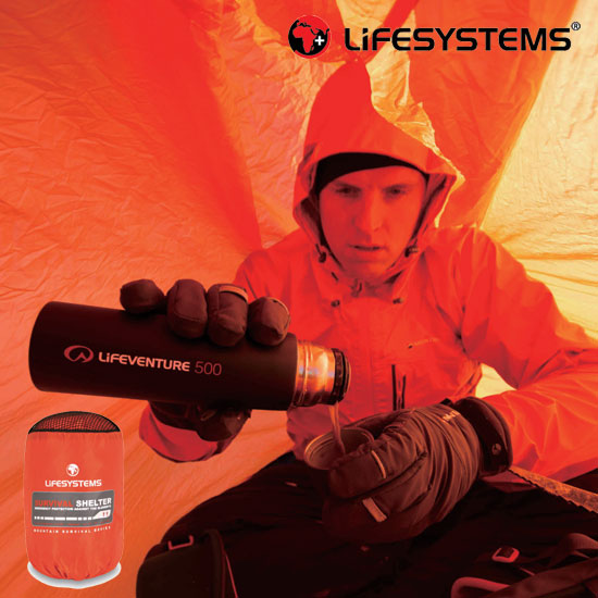 ライフシステム シェルター LIFL42311 （オレンジ）サバイバルシェルター２ エマージェンシー シェルター ビバーク