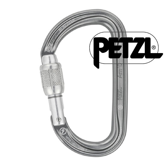 ペツル エーエムディスクリューロック M34ASL カラビナ クライミングカラビナ スクリューロック式カラビナ