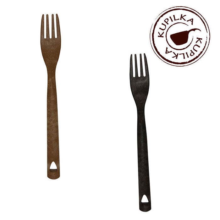 クピルカ フォーク KUPILKA3728014 カトラリー BNブラウン BKブラック 【ゆうパケットOK】