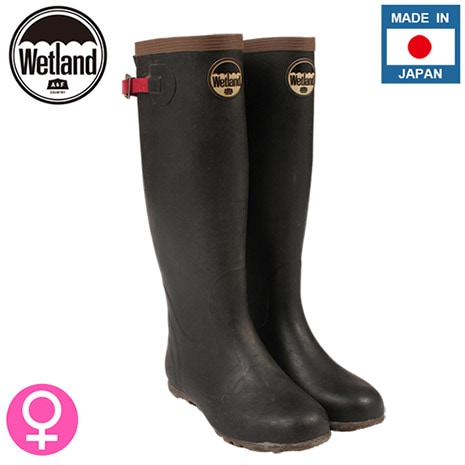 ウェットランド 長靴 Wetland08940001 ウィメンズ折りたたみ長靴