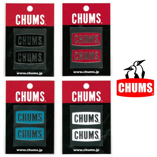チャムス チャムスロゴエンボスステッカー CH62-1125 CHUMS Logo Emboss Sticker 【ゆうパケットOK】