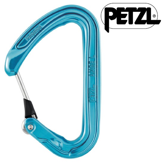 ペツル アンジュL M59B カラビナ ANGE L Karabiner ブルー