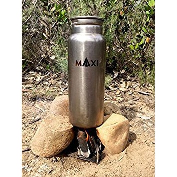 マキシ チタンウォーターボトル800ml MAXI002 Titanium water bottle