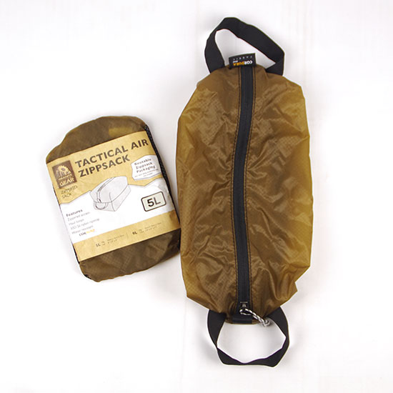 グラナイトギア タクティカルエアジップサック5L GNG2310900075  スタッフバッグ TACTICAL AIR ZIPSACK 5L