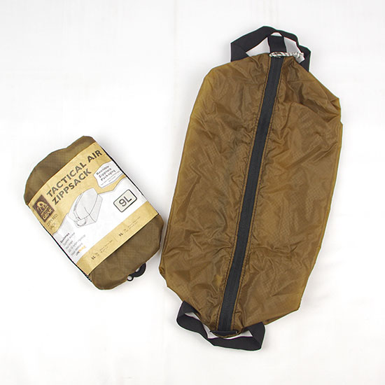 グラナイトギア タクティカルエアジップサック9L GNG2310900076  スタッフバッグ TACTICAL AIR ZIPSACK 9L