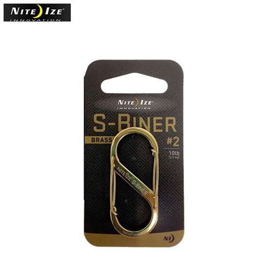 ナイトアイズ エスビナーブラス #2 SOP-CMN-SB220 カラビナ Sビナ
