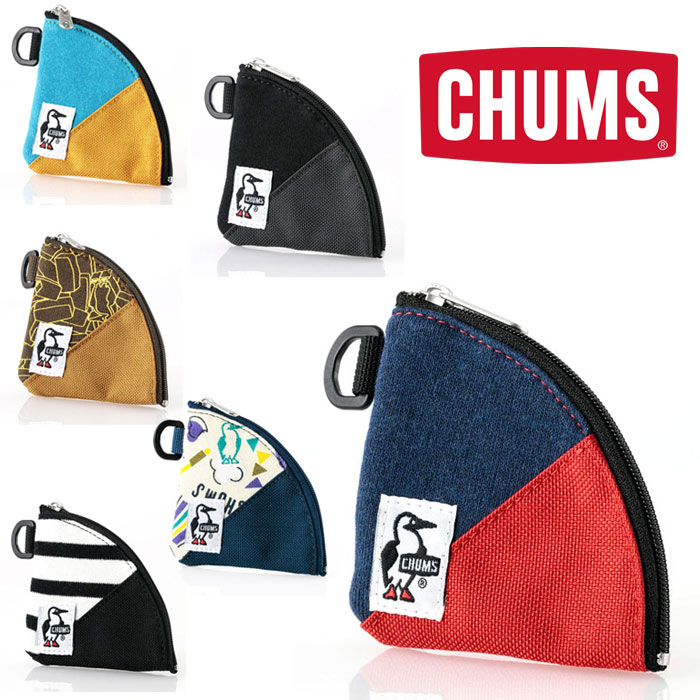 チャムス ファンシェイプトコインケーススウェットナイロン CH60-3106  財布 Fan Shaped Coin Case Sweat Nylon 2021年春夏新作