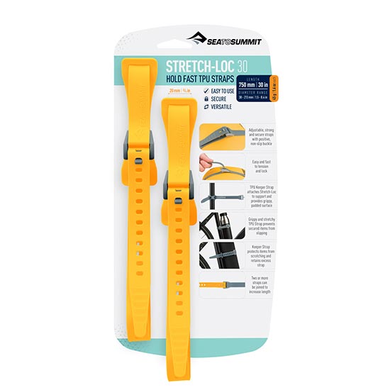 シートゥサミット ストレッチロック30 20mmx750mm 2Pack ST88119  ストラップ