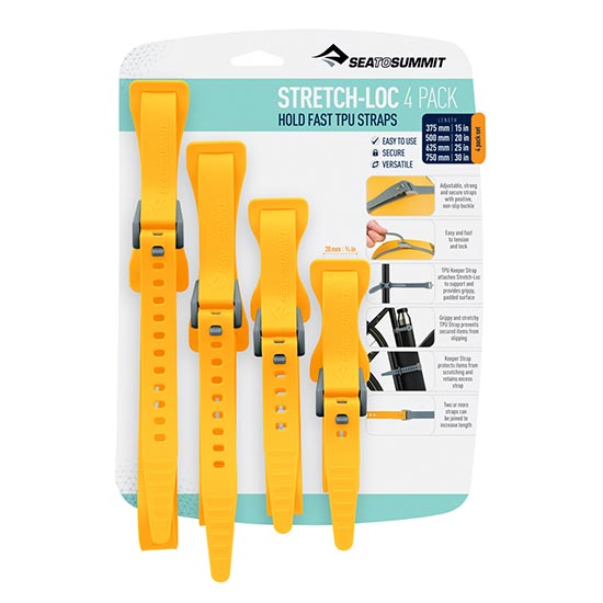 シートゥサミット ストレッチロック20mmセット All 20mm 4Pack ST88120  ストラップ