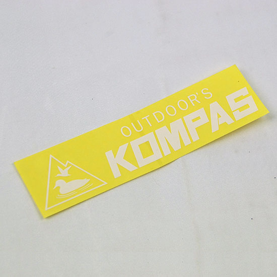 アウトドアーズ コンパス KOMPASオリジナルステッカー KOMPAS002 ステッカー シール ショップオリジナル