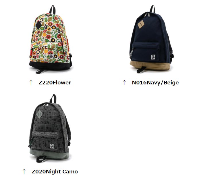 チャムス クラシックデイパックスウェットナイロン CH60-2673 リュック