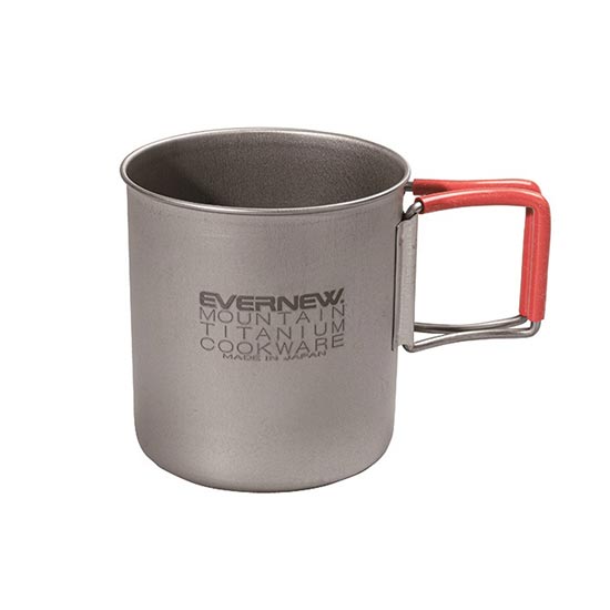 エバニュー チタンフォールディングハンドルマグ400 ECA542 マグカップ Ti FH Mug 400
