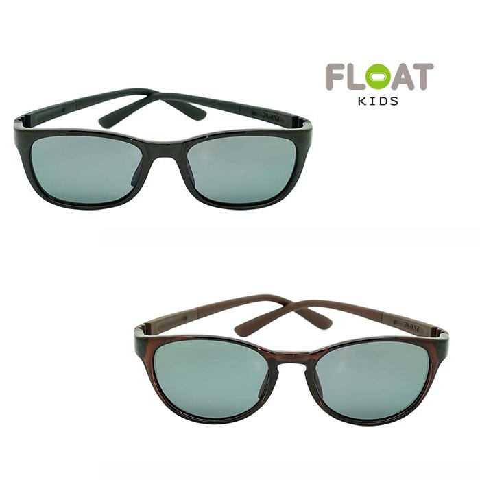 フロート FLOAT KIDS FLOAT017 キッズ/子供用 偏光サングラス 子供用サングラス KUMA-BLACK RISU-BROWN