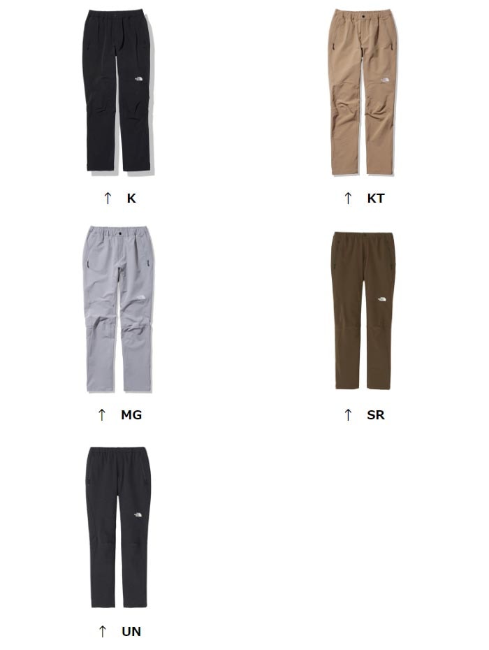 ザノースフェイス アルパインライトパンツ NBW32301 レディース/女性用 