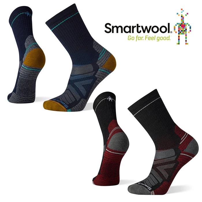 スマートウール ハイク ライトクッション クルー SW70112 ユニセックス/男女兼用 靴下 ソックス ハイキング 登山