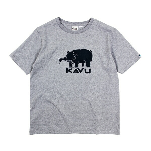 カブー ハイベア Tシャツ KAVU19821828 メンズ/男性用 Tシャツ Hai Bear Tee  半袖Tシャツ コットンティー トップス