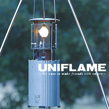 ユニフレーム UNIFRAME ランタン 620106(クリア)フォールディングガスランタン（UL-X） クリアホヤ標準仕様 フォールディングランタン ケース一体型 スライド式