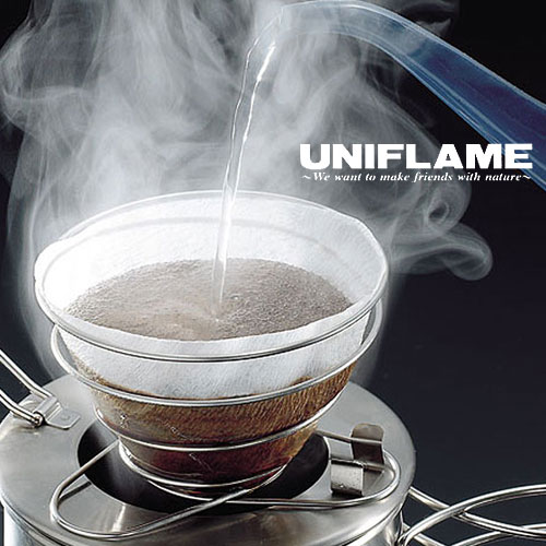 ユニフレーム コーヒーバネット 664025 コーヒーバネット（cute） コーヒードリッパー2人用 市販ペーパーフィルターOK 【ゆうパケット不可】