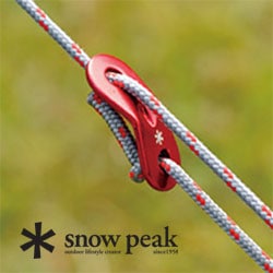【安心のアフターサービス】スノーピーク 自在 R-050-1 レッドカラーアルミ自在セット 12個セット Aluminum Stopper Red 12pcs タープ/ロープ ロープテンション(張り)調節 ロープワーク