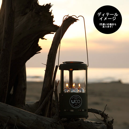 ユーコ キャンドリア レッド UCO24391 キャンドル ランタン 簡易コンロ