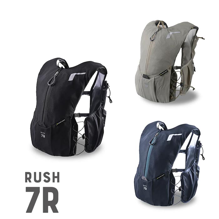 パーゴワークス ラッシュ7R pworksRP605 RUSH 7R リュック トレランパック トレイルランニング リュック 2026年モデル