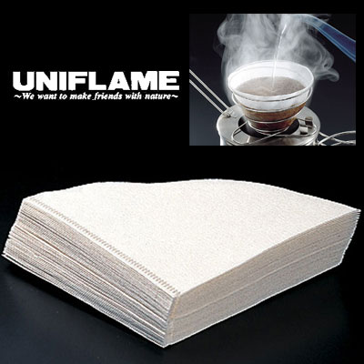 ユニフレーム 664056 コーヒーバネット専用フィルター（2人用/小・SIERA用） コーヒーペーパーフィルター 【ゆうパケットOK】