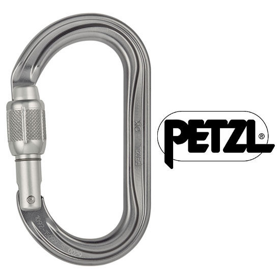 ペツル オーケースクリューロック M33ASL カラビナ オーバル型カラビナ ロッキングカラビナ クライミング用カラビナ 登攀器具