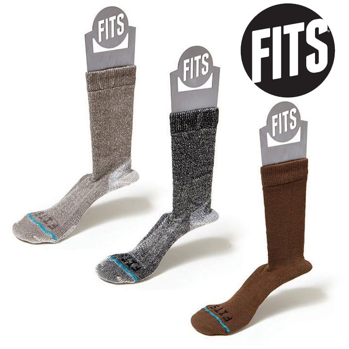 フィッツ 靴下 fitsF1005 ミディアムラグドクルー Medium Expedition Rugged Crew 登山 ハイキング ソックス メンズ/男性用 レディース/女性用