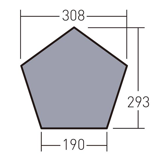 キャンパルジャパン PVCマルチシート　グロッケ8用 OCP1430  テントマット