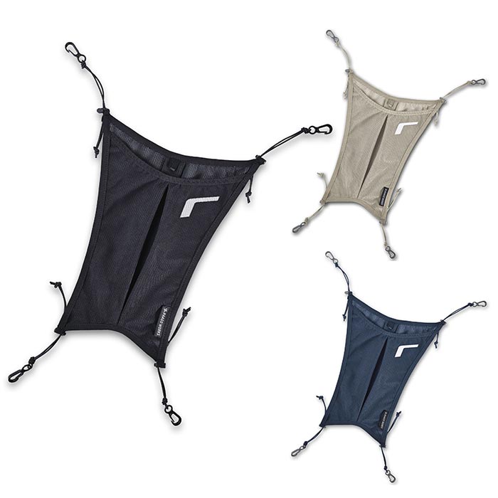 パーゴワークス ラッシュプラス pworksRA601 RUSH PLUS ヘルメットホルダー ギアホルダー 外ポケット