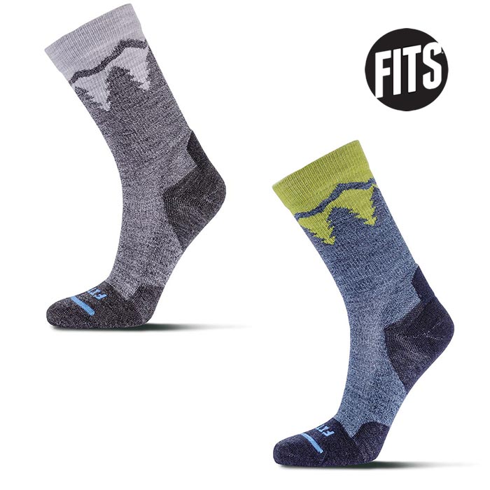 フィッツ ライトハイカークルー（中厚手）  fitsF1083 登山 ハイキング ソックス メンズ/男性用 レディース/女性用